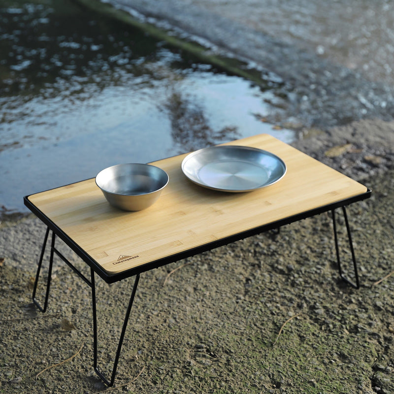 Load image into Gallery viewer, T-2301 Bamboo Top Plate for Camping Field Racks - 23&quot; x 13.2&quot;
