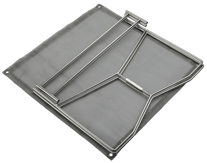 Load image into Gallery viewer, SOLO-201 Stainless Steel Bonfire Stand, B4 Type, with Canvas Case
