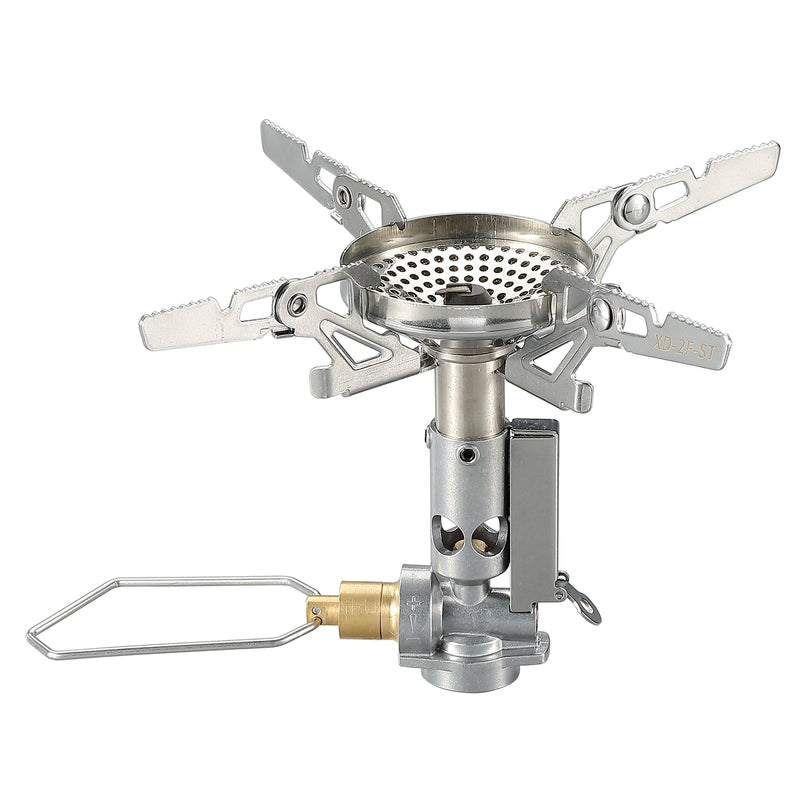 Load image into Gallery viewer, Portable Camping Gas Stove with Ignitor &amp; Flow Regulator Foldable for Outdoor  XD-2F
