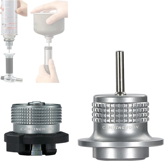 Cassette Canister to Butane Fill Adapter Z38+Z11 (Gas Fuel not Included)