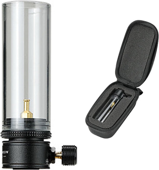 BKT-1D Candle Lantern Gas Mini Small Camping Backpacking Black