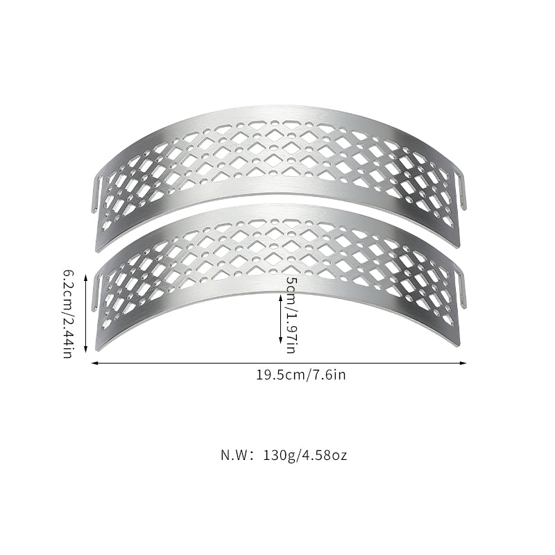 Laden Sie das Bild in Galerie -Viewer, GRW-28/GRW-30 Stainless Steel Grill Rack &amp; Wind Shield
