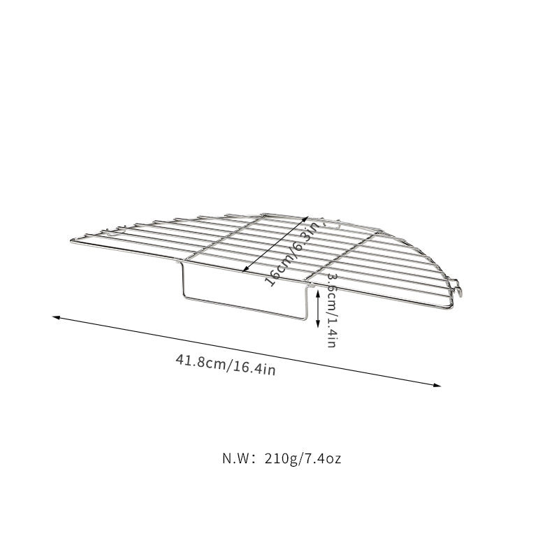 Laden Sie das Bild in Galerie -Viewer, GRW-28/GRW-30 Stainless Steel Grill Rack &amp; Wind Shield
