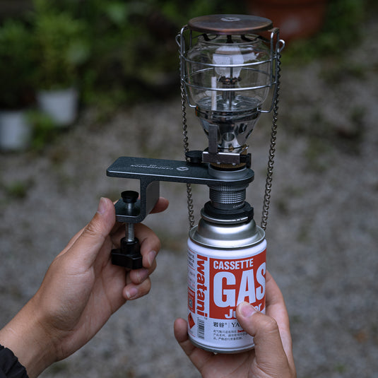 Z11 Vertical Gas Stove Adapter, Butane Canister to EN417 Lindal Valve