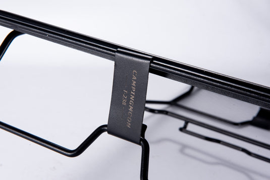 Supporto Pieghevole Per Fornello Da Campeggio – Acciaio Inox – Rack Per Fuoco E Grill – Leggero E Portatile
