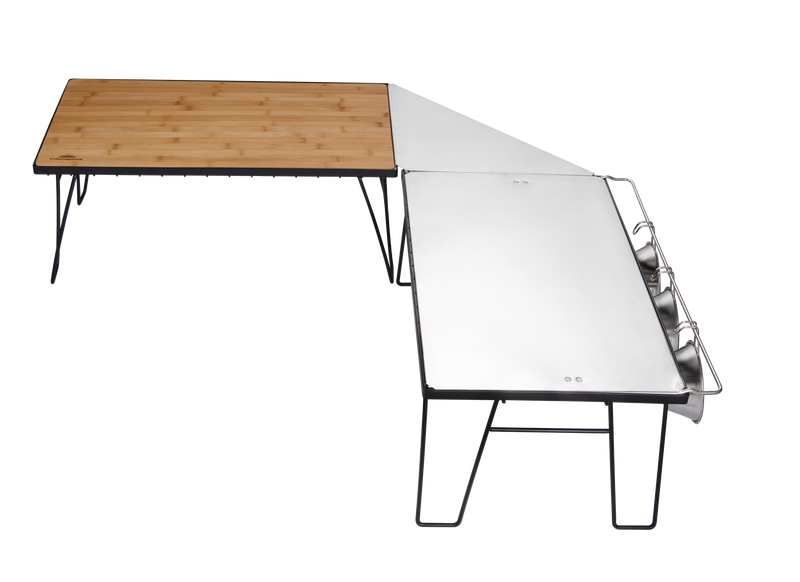 Load image into Gallery viewer, T-2306 Corner Extension for Field Rack Stainless Steel Embossing
