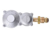 Load image into Gallery viewer, PZ-102 20lb to 1lb Propane Tank Converter, Solid Brass Steak Saver Adapter
