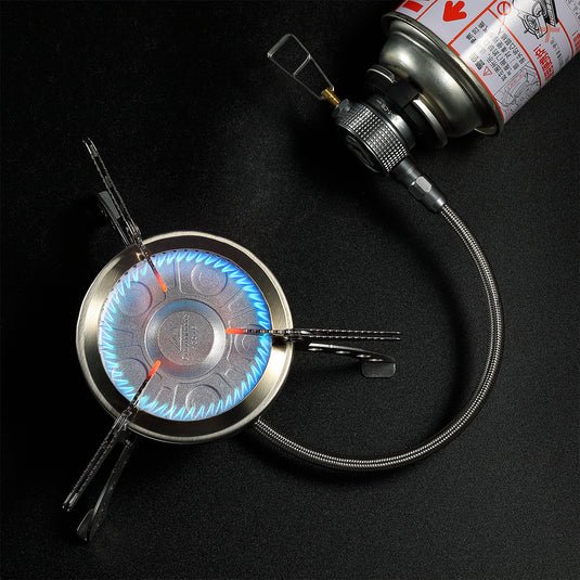 XD-1-CB Remote Butane Stove Portable and Compact Camping Stove for Outdoor Cooking