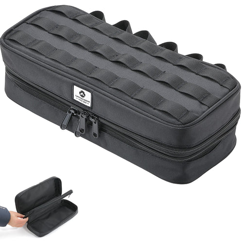 BK-30 Storage Box for Camping Outdoor Hammer Lantern Black