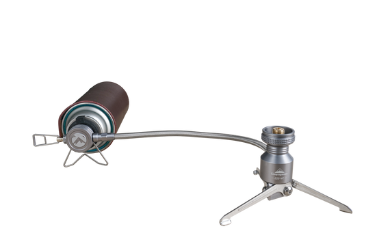 Z23-VC Butane Adapter, Remote Stove with Stainless Braided Hose