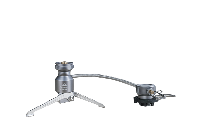 Load image into Gallery viewer, Z23-VC Butane Adapter, Remote Stove with Stainless Braided Hose
