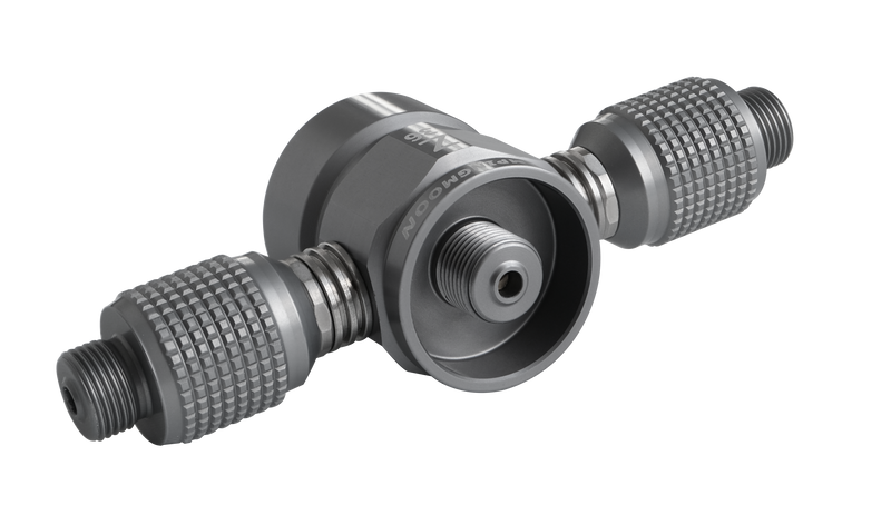 Load image into Gallery viewer, Z36 3-Outlet Camping Stove Adapter, 16oz/1lb Propane Tank to EN417 Lindal Valve
