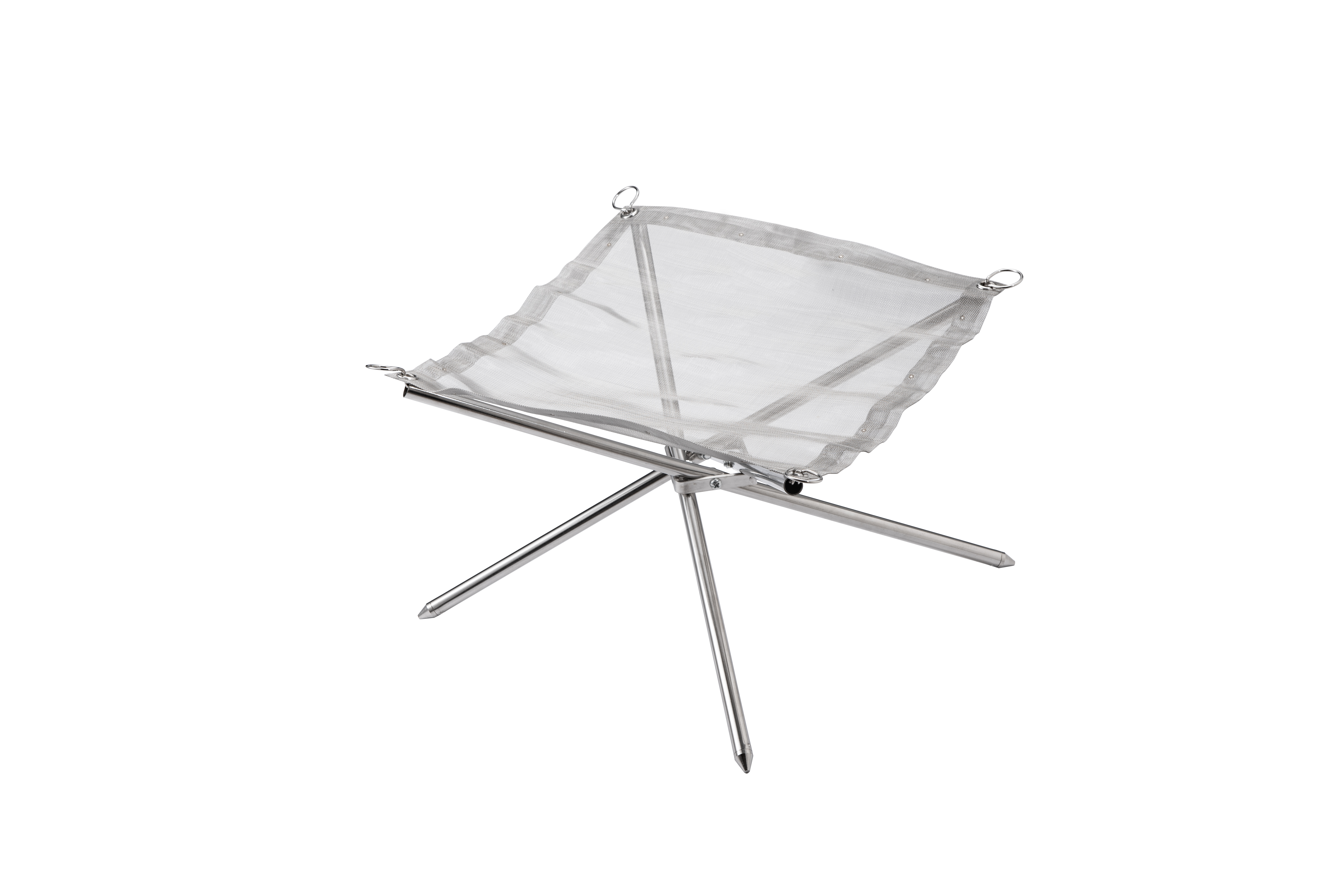 MT011 BBQ Stove with Fire Stand – Bonfire Base, Mesh Seat & Fan for ...