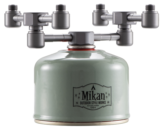 Camping Kachel Adapter Propaan Naar Butaan Gas Tank Converter Kleine Tank Input En417 Lindal Output voor Camping Backpacking Camping Kachel Adapter Propaan Naar Butaan Gas Tank Converter Kleine Tank Input En417 Lindal Output voor Camping Backpacking