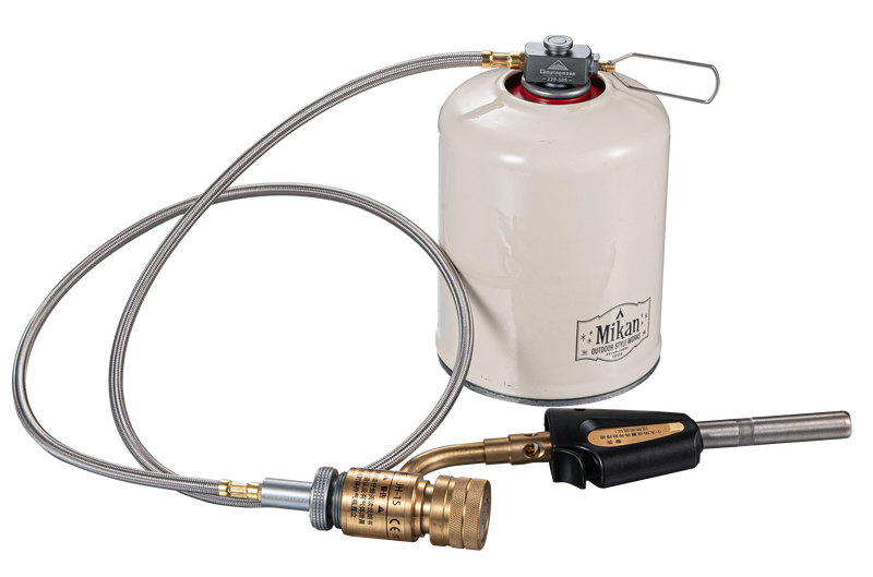 Load image into Gallery viewer, Z29-105-1 Propane Gas Stove  Adapter, EN417 Lindal Valve to Propane Stove with 41&quot; Hose
