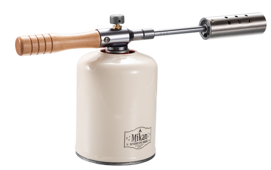 MT-3955/I-1010 Dual Fuel Grill Torch, Adjustable Flame for Charcoal, with Storage Case