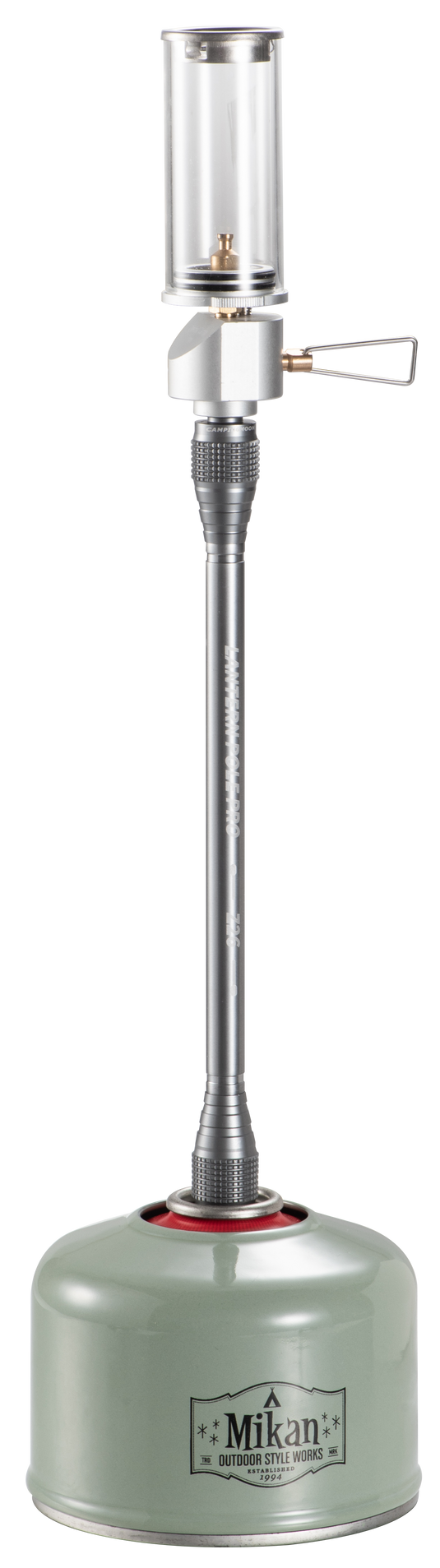 Z26 4.7"/9" Extension Pole Rod for Camping Lantern