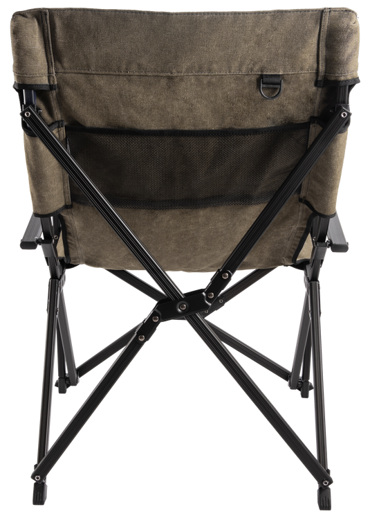 fridani campingstuhl F-1003C-K Foldable Low Camping Chair Cotton Canvas Khaki
