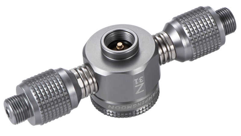 Load image into Gallery viewer, Z31 3-Outlet Camping Stove Adapter for EN417 Lindal Valve Canister
