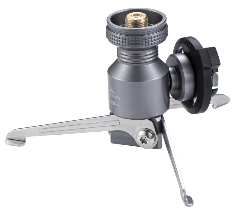 Load image into Gallery viewer, Z23-CB Stand Type Convert Adapter for Butane Gas Fuel Canister, EN417 Lindal Valve Canister
