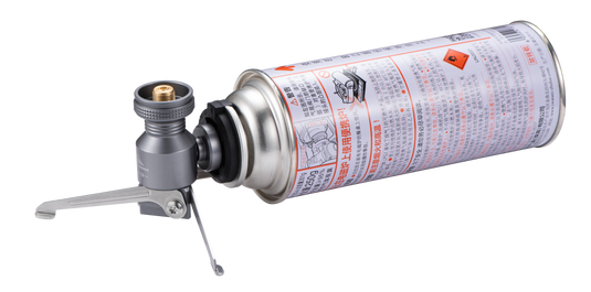 CAMPINGMOON Butane Gas Canister Adapter Stand - Converts Nozzle Canisters To EN417 Lindal Valve