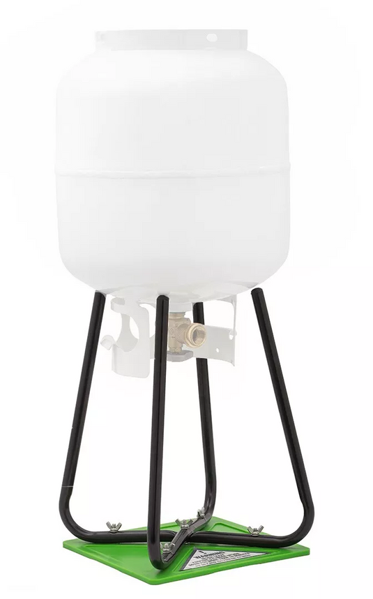 PZ-104 QCC1 Propane Refill Elbow Adapter, with Gauge & Valve, 1LB to 40LB tank