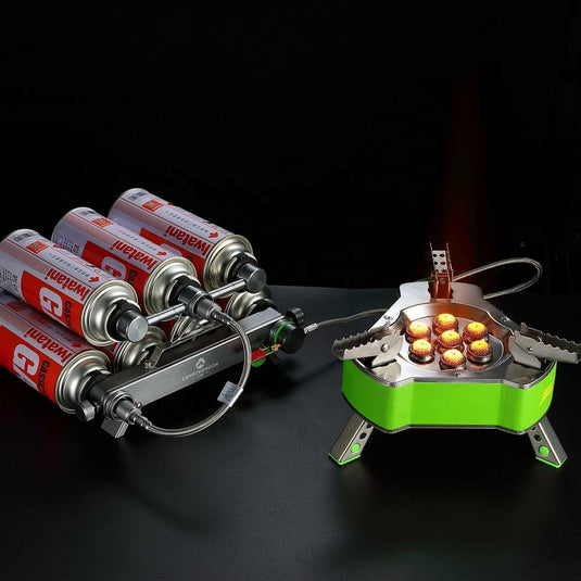 Z58 Camping Gas Stove Adapter with Extended Hose – Universal Outdoor Connection Line