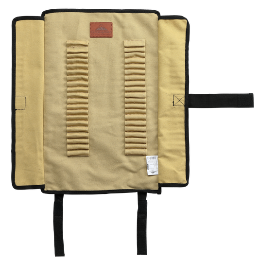 B135 Cotton Canvas Tent Stakes Case Storage Bag Max 13.78’’/35cm in Length Beige Color