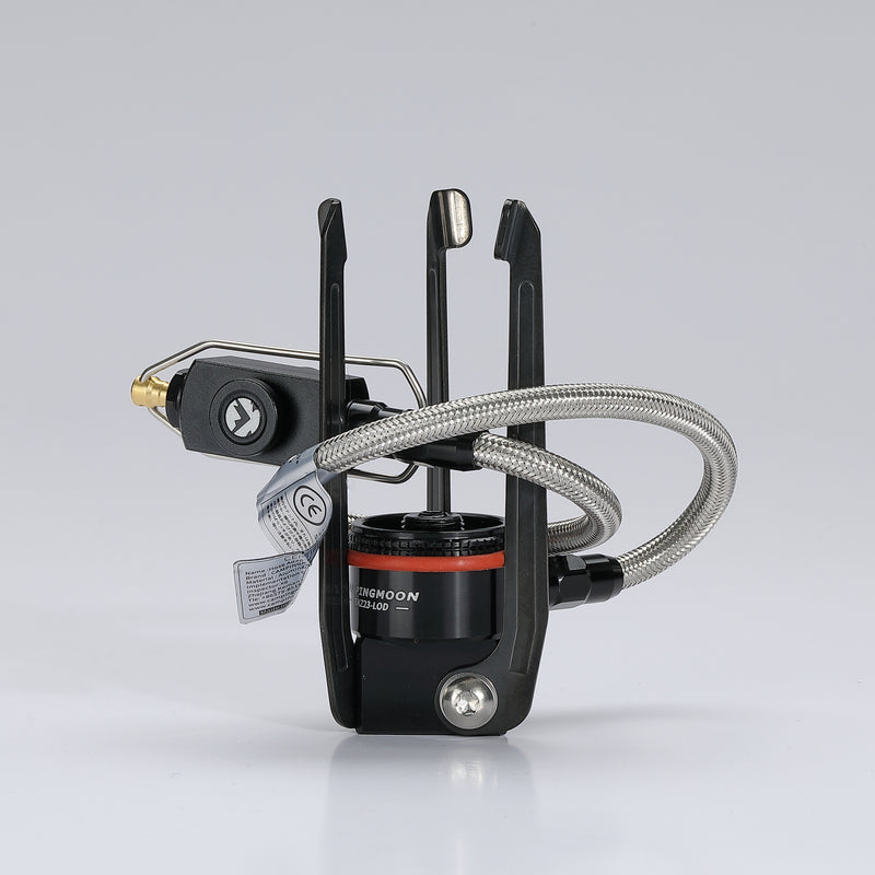 Laden Sie das Bild in Galerie -Viewer, BKZ23-LOD Alpine Gas Stove Extension Valve with Regulator &amp; Foldable Stand
