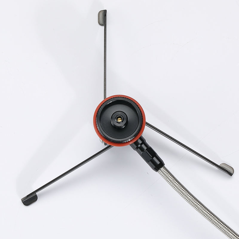 Laden Sie das Bild in Galerie -Viewer, BKZ23-LOD Alpine Gas Stove Extension Valve with Regulator &amp; Foldable Stand
