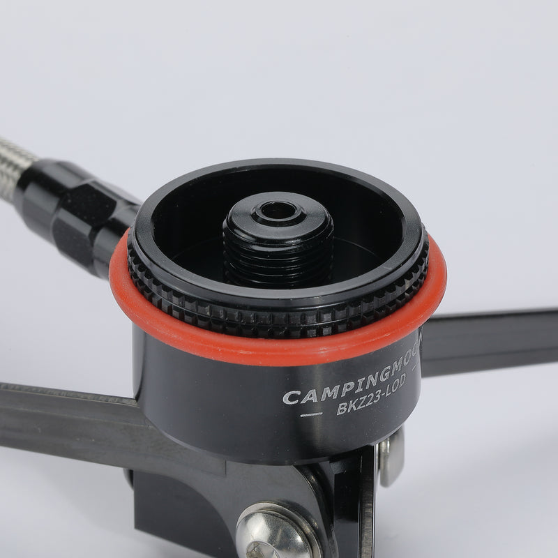 Laden Sie das Bild in Galerie -Viewer, BKZ23-LOD Alpine Gas Stove Extension Valve with Regulator &amp; Foldable Stand

