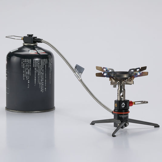 BKZ23-LOD Alpine Gas Stove Extension Valve with Regulator & Foldable Stand