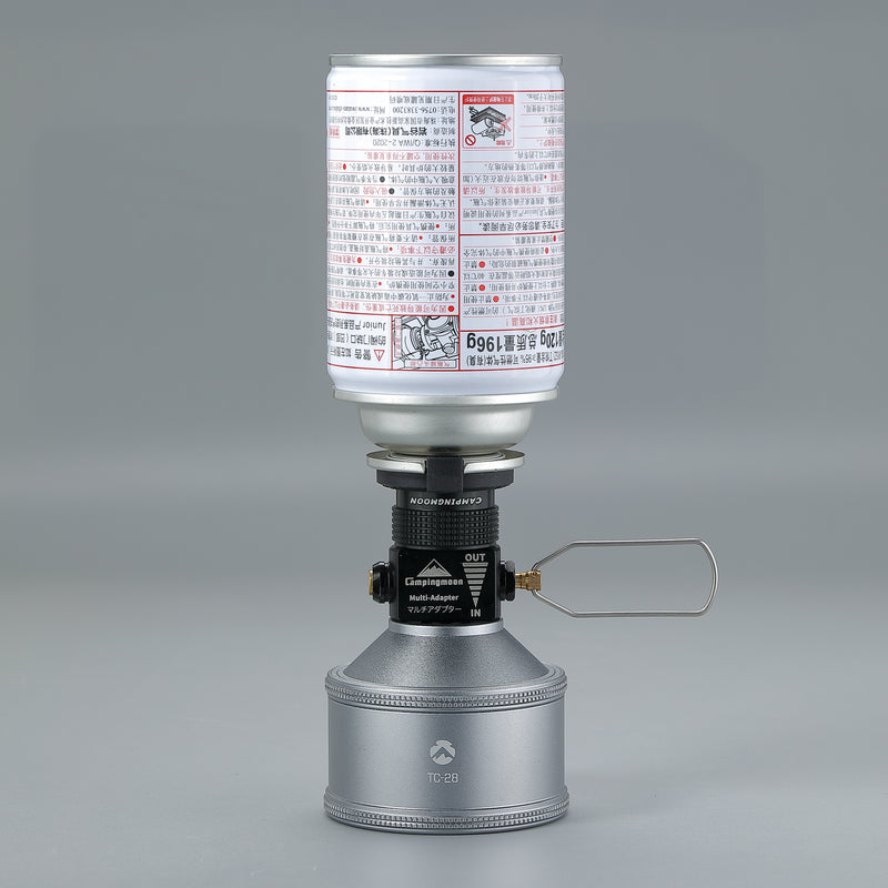 Load image into Gallery viewer, TC-28 35g Empty Refillable Cylinder for Backpacking Camping EN417 Lindal Valve
