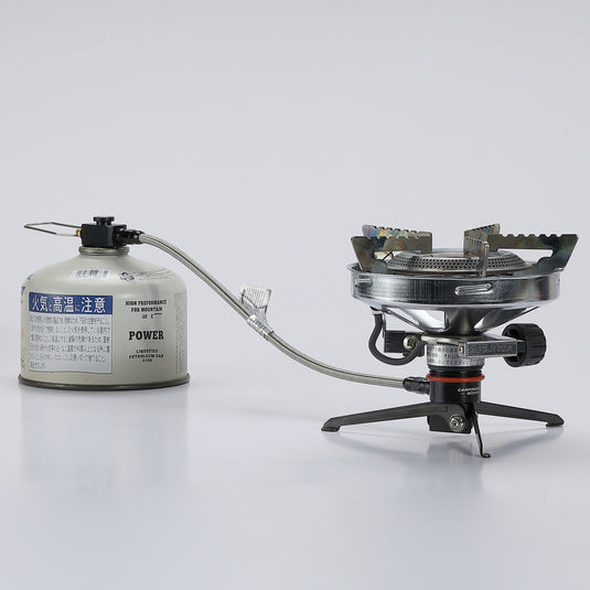 BKZ23-LOD Alpine Gas Stove Extension Valve with Regulator & Foldable Stand