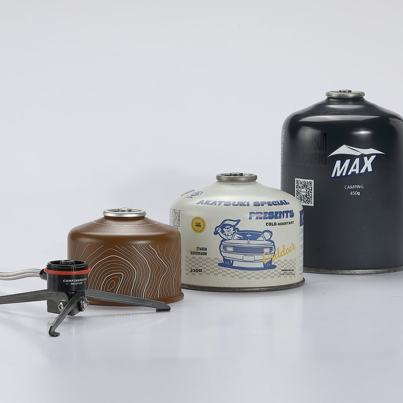 Laden Sie das Bild in Galerie -Viewer, BKZ23-LOD Alpine Gas Stove Extension Valve with Regulator &amp; Foldable Stand
