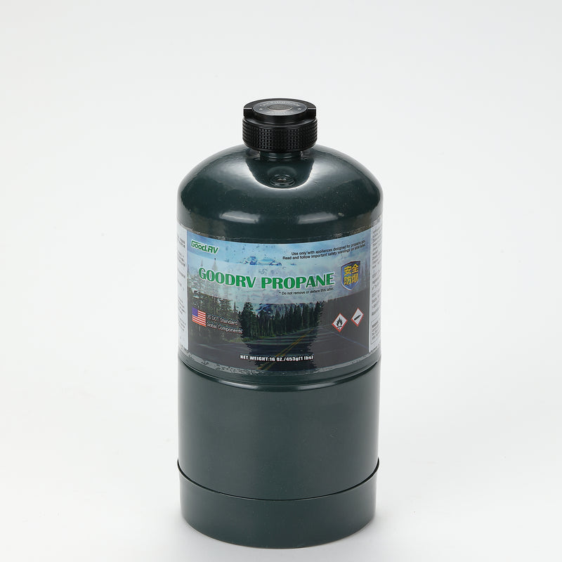 Load image into Gallery viewer, BKM-102 1LB Propane Cylinder Protect Cap Lid for Camping Gas Fuel Small Tank MAPP Black
