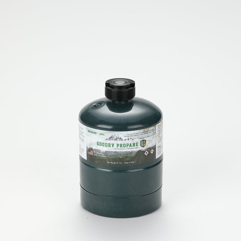 Load image into Gallery viewer, BKM-102 1LB Propane Cylinder Protect Cap Lid for Camping Gas Fuel Small Tank MAPP Black
