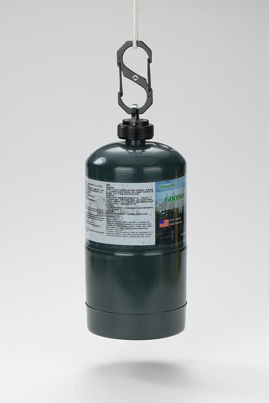 BKM-102 1LB Propane Cylinder Protect Cap Lid for Camping Gas Fuel Small Tank MAPP Black
