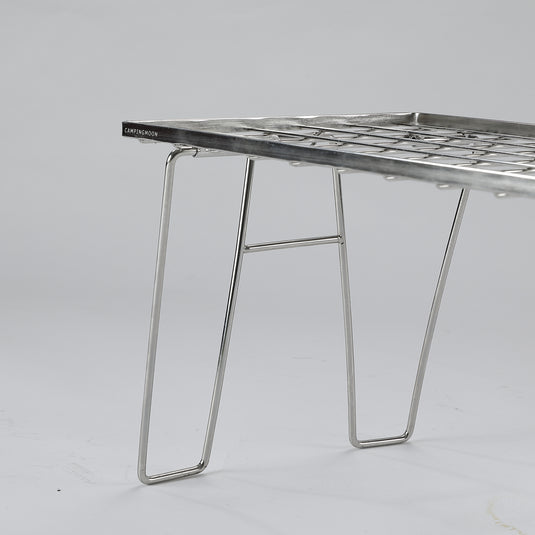 T-225A Stainless Steel Folding Mesh Camping Table