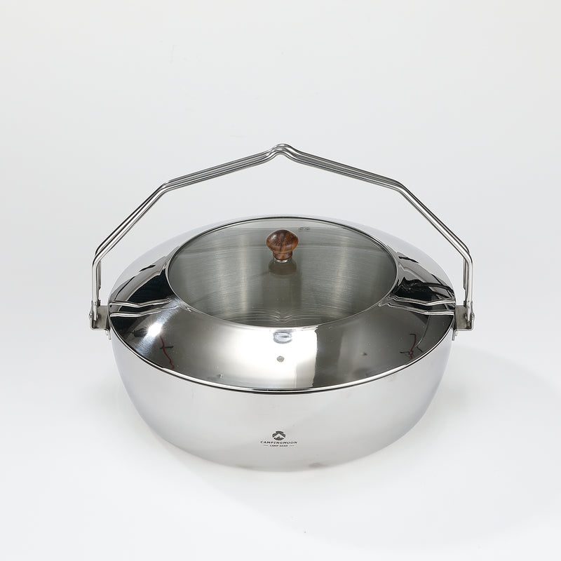 Laden Sie das Bild in Galerie -Viewer, CC-26 Multi-Layer Stainless Hot Pot (3.4L)
