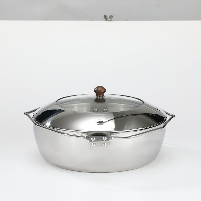 Laden Sie das Bild in Galerie -Viewer, CC-26 Multi-Layer Stainless Hot Pot (3.4L)
