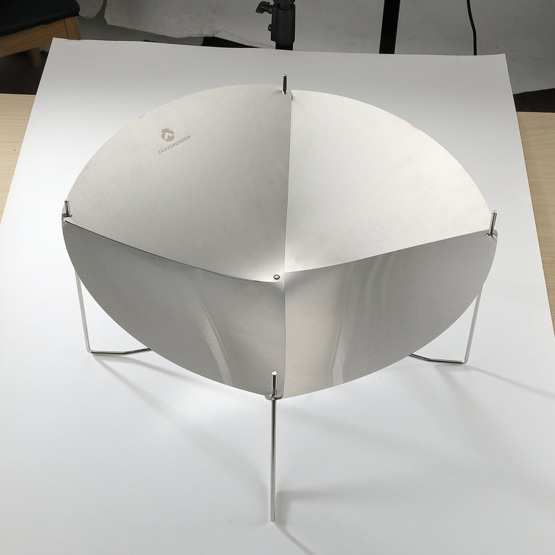 Laden Sie das Bild in Galerie -Viewer, SOLO-A3 Stainless Steel Folding Fire Pit
