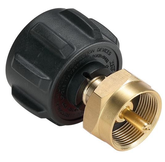 Propane Refill Adapter for 1 LB Gas Tanks from 20 LB Cylinder PZ-101