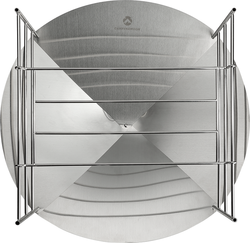 Laden Sie das Bild in Galerie -Viewer, SOLO-A3 Stainless Steel Folding Fire Pit
