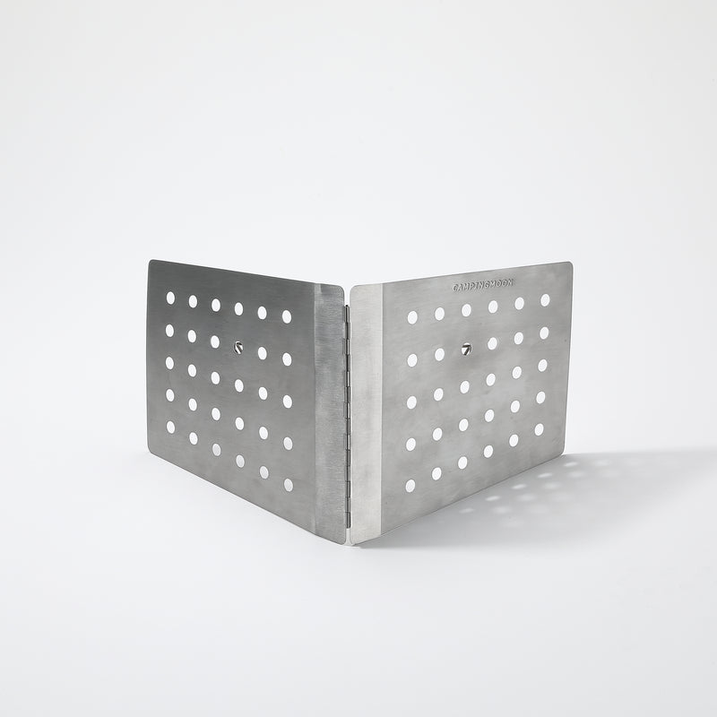 Load image into Gallery viewer, SOLO-D A4 Stainless Steel Fire Wind Shield
