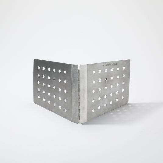 SOLO-D A4 Stainless Steel Fire Wind Shield