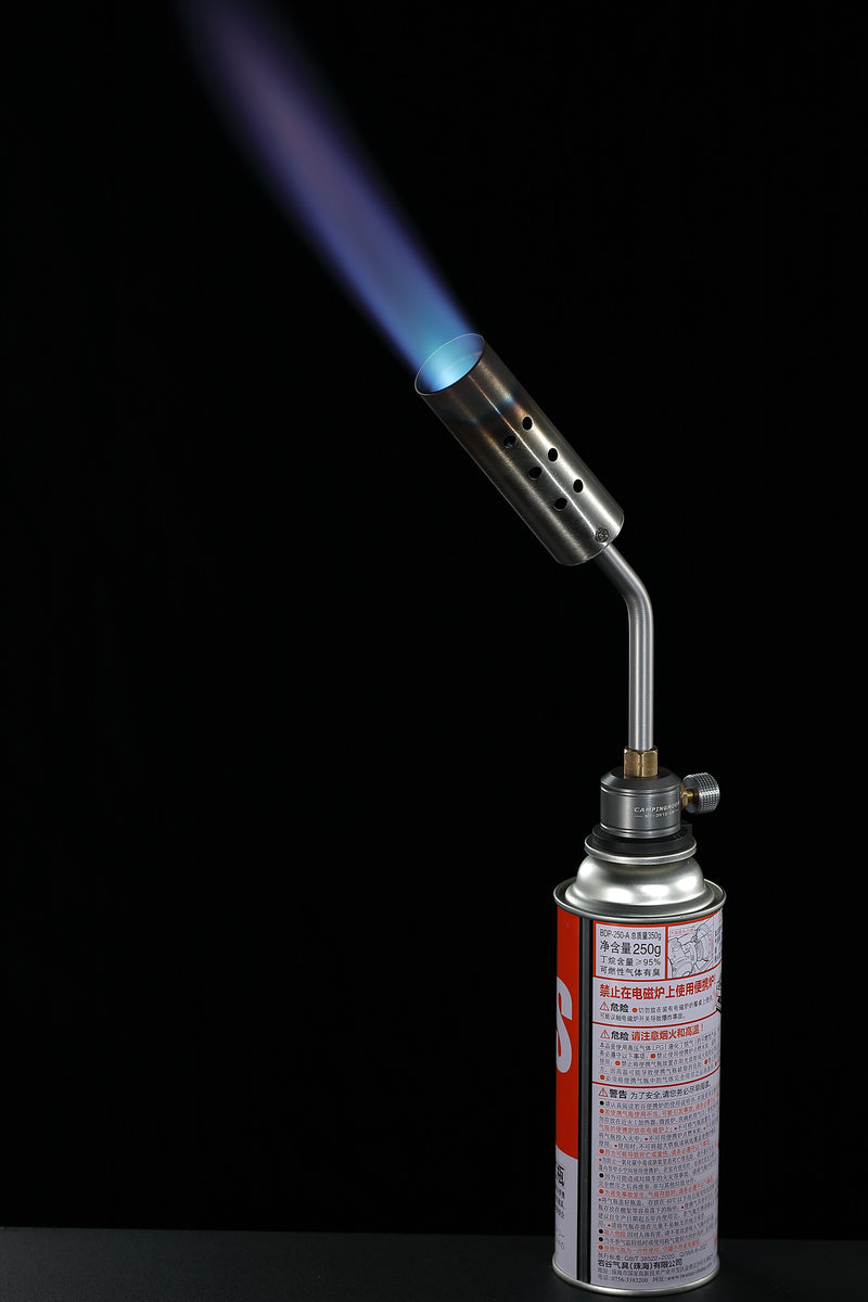 Load image into Gallery viewer, MT-3915-CB CAMPINGMOON Kitchen Cooking Torch Grill Torch Charcoal Starter with Flame Control Valve for BBQ Campfire Fireplace MT-3915 (Gas Fuel Not Included) (Butane Torch
