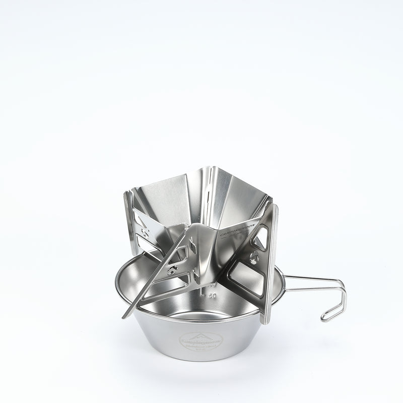 Load image into Gallery viewer, COF-01 Collapsible Stainless Steel Coffee Dripper for Camping, Outdoor
