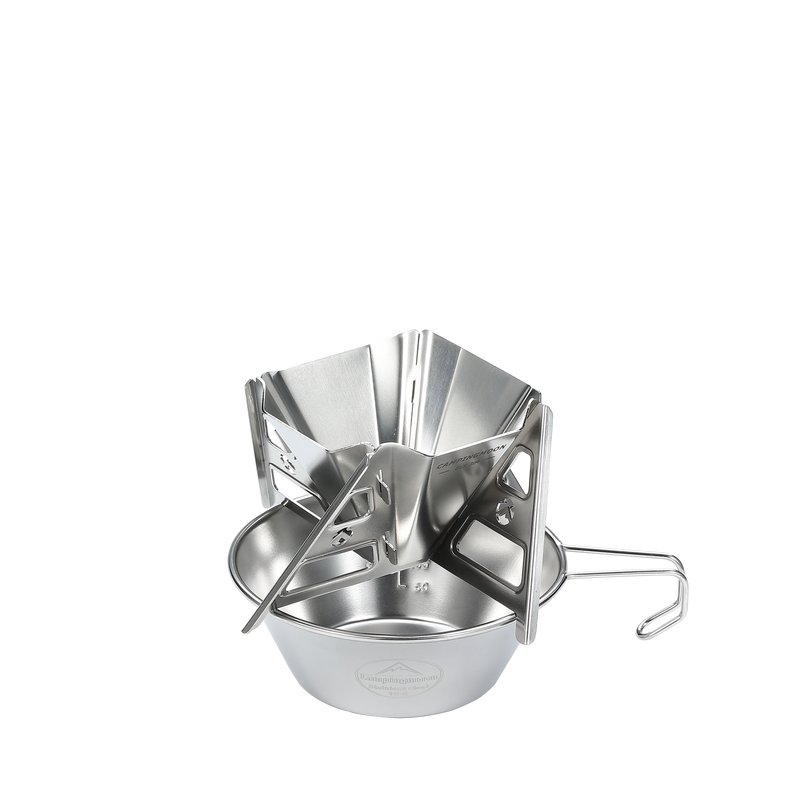 Load image into Gallery viewer, COF-01 Collapsible Stainless Steel Coffee Dripper for Camping, Outdoor
