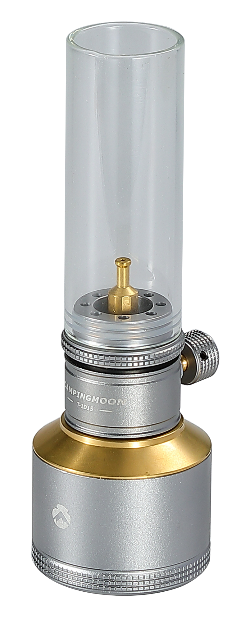 Load image into Gallery viewer, T-1D15 Camping Gas Lantern, Wooden Case Gas Candle with Empty Tank
